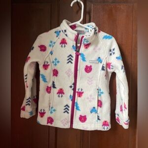 Columbia girls 4T fleece jacket